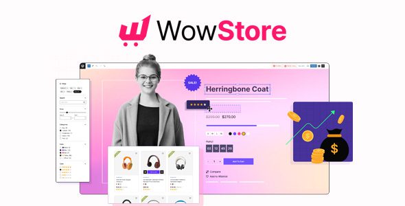 WowStore Pro 2.1.8 – Beautiful WooCommerce Store Builder